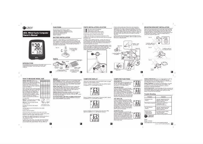 Image de la première page du manuel de l'appareil DZ2L