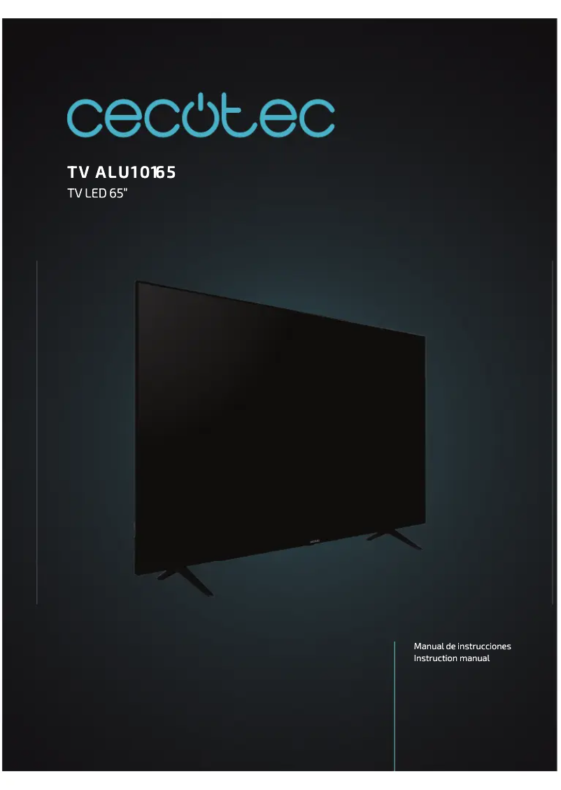 Page n°1 - Manuel utilisateur Cecotec ALU10165