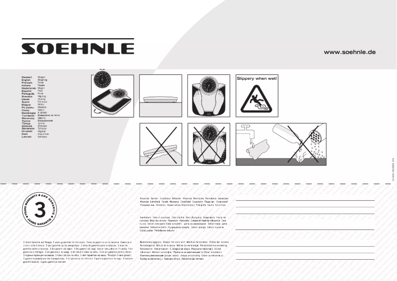Image de la première page du manuel de l'appareil Classic XL 61317 2