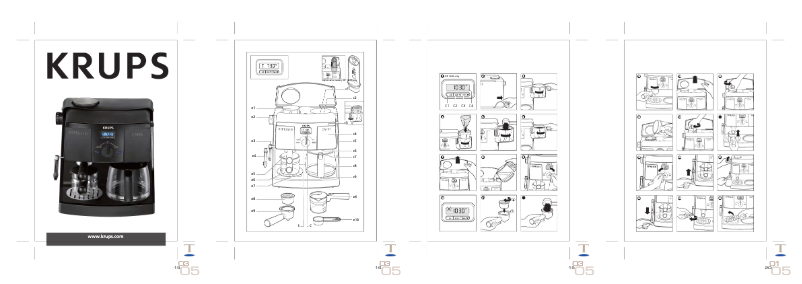 Page n°1 - Manuel utilisateur Krups XP1530
