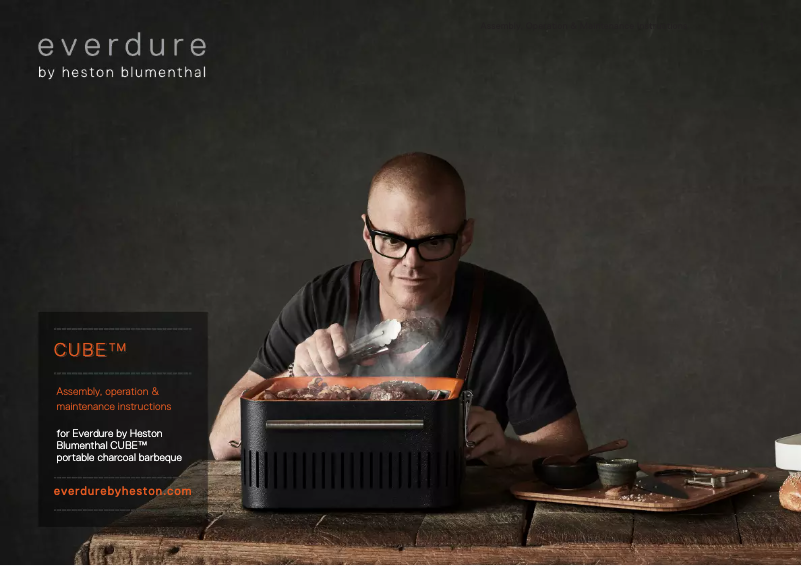 Image de la première page du manuel de l'appareil Cube