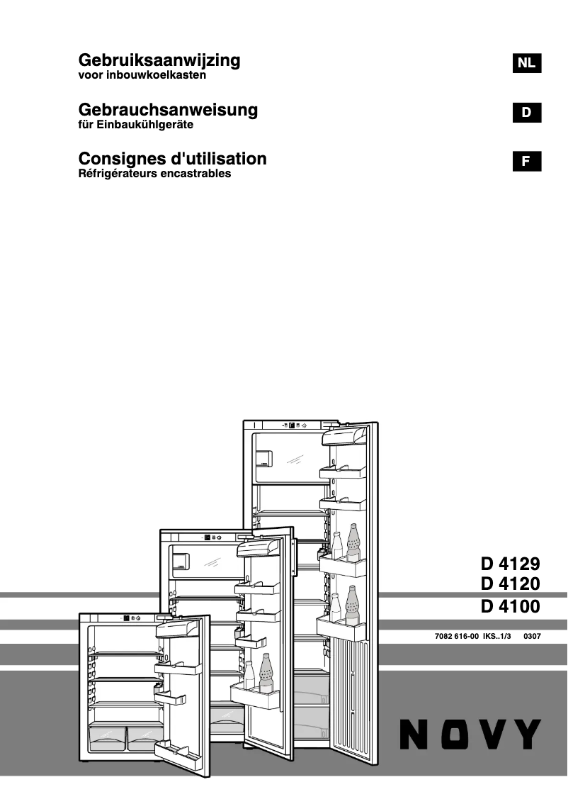 Image de la première page du manuel de l'appareil Basic Line 4129