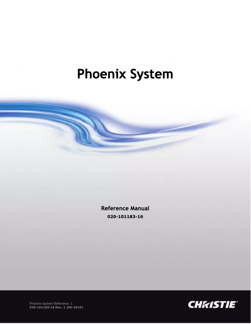 Image de la première page du manuel de l'appareil Phoenix EP