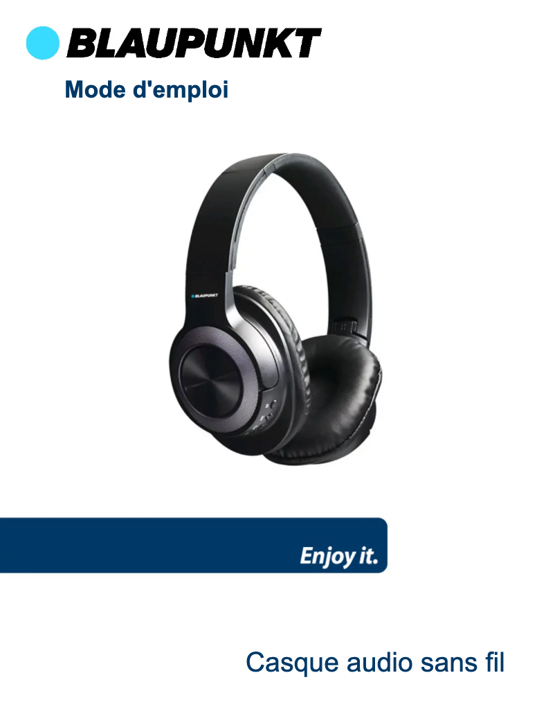 Page n°1 - Manuel utilisateur Blaupunkt BLP1730