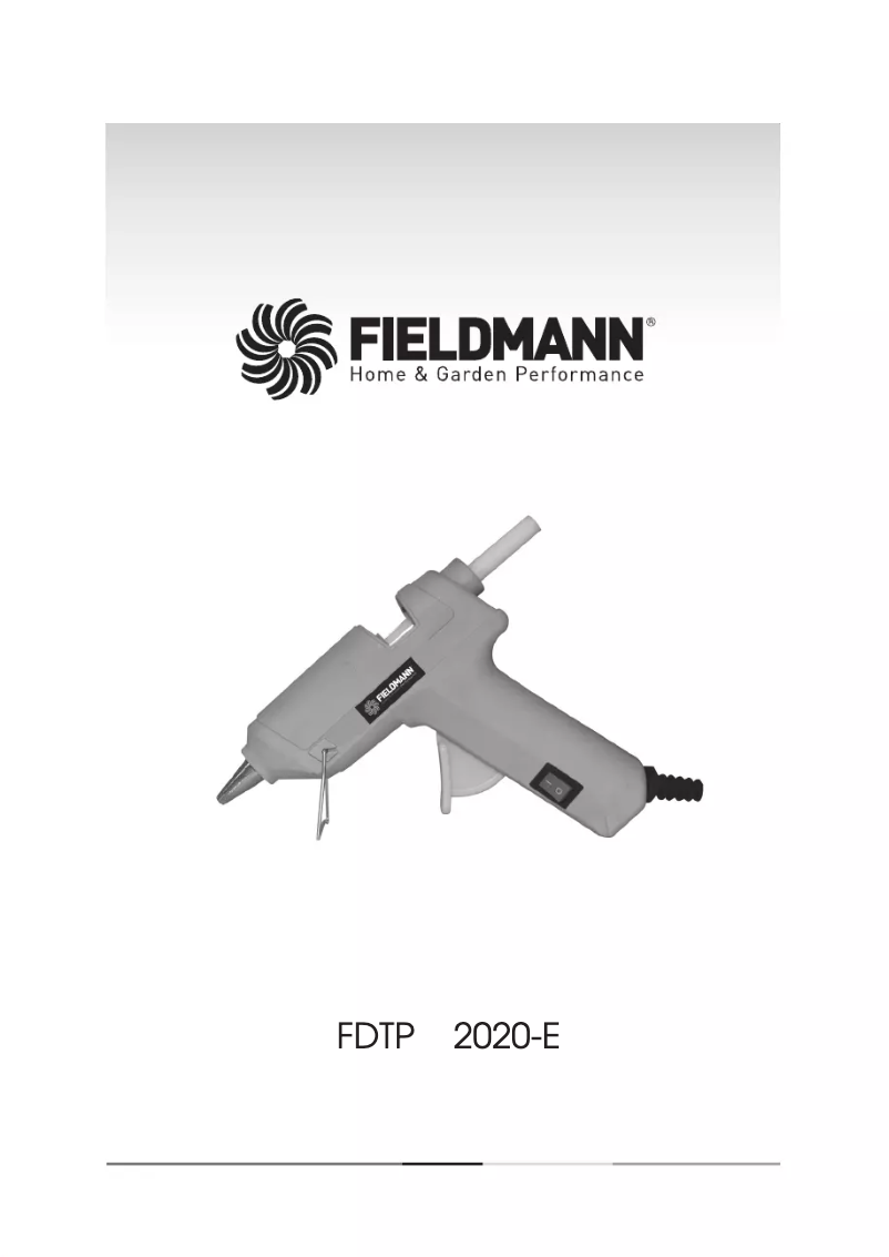 Page n°1 - Manuel utilisateur Fieldmann FDTP 2022-E