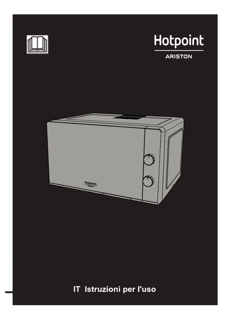 Page 1 de la notice Manuel utilisateur Hotpoint MWHA 2412 B0