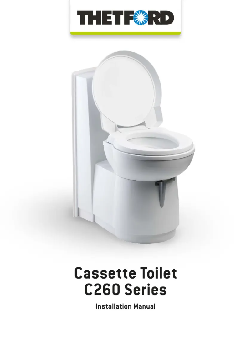 Page n°1 - Manuel utilisateur Thetford C263-CSL
