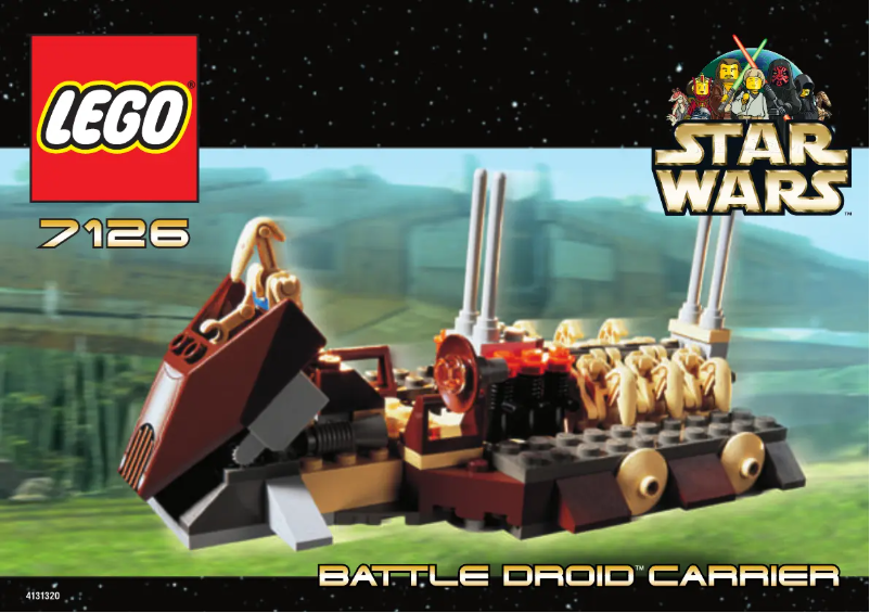 Page n°1 - Manuel utilisateur Lego Battle Droid (TM)Carrier
