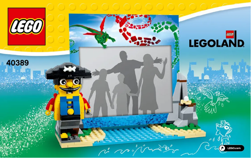 Page n°1 - Manuel utilisateur Lego Legoland 40389