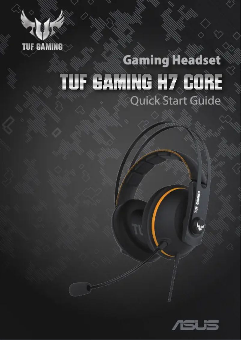 Page 1 de la notice Manuel utilisateur Asus TUF Gaming H7