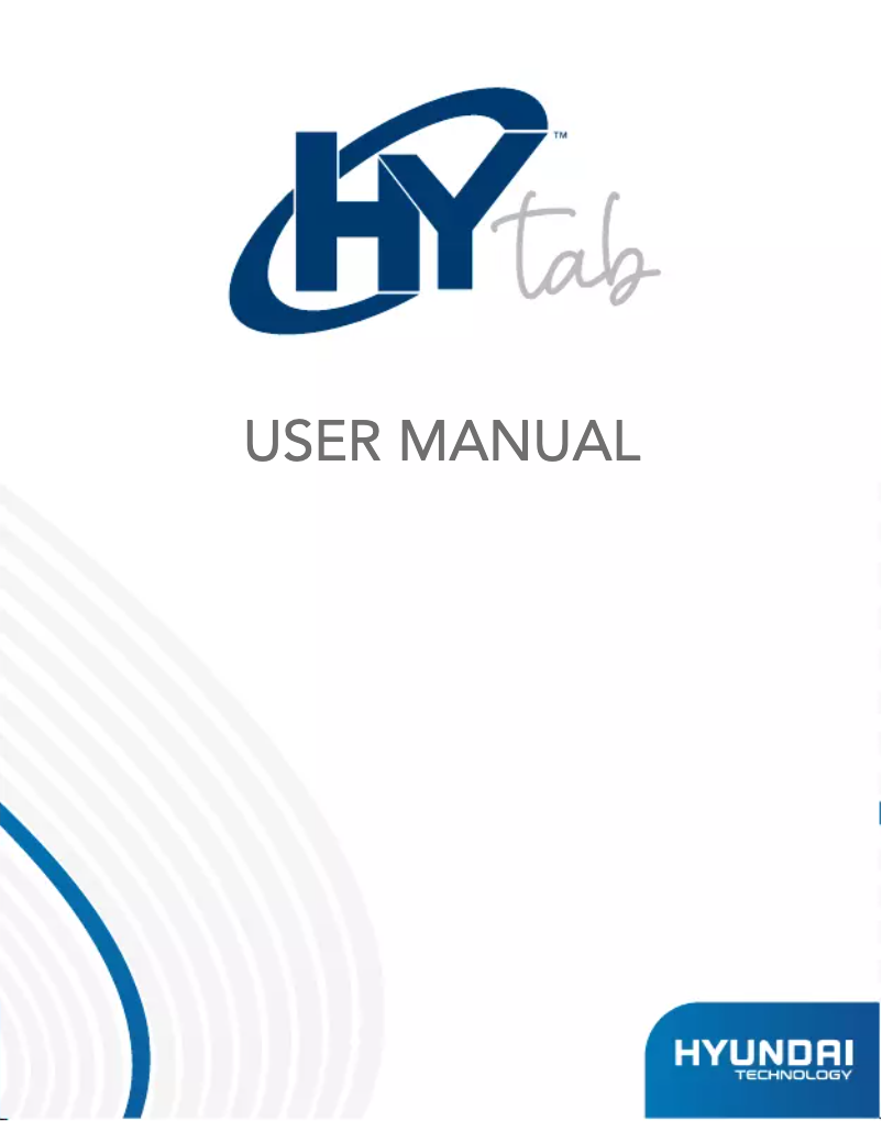 Image de la première page du manuel de l'appareil HYtab