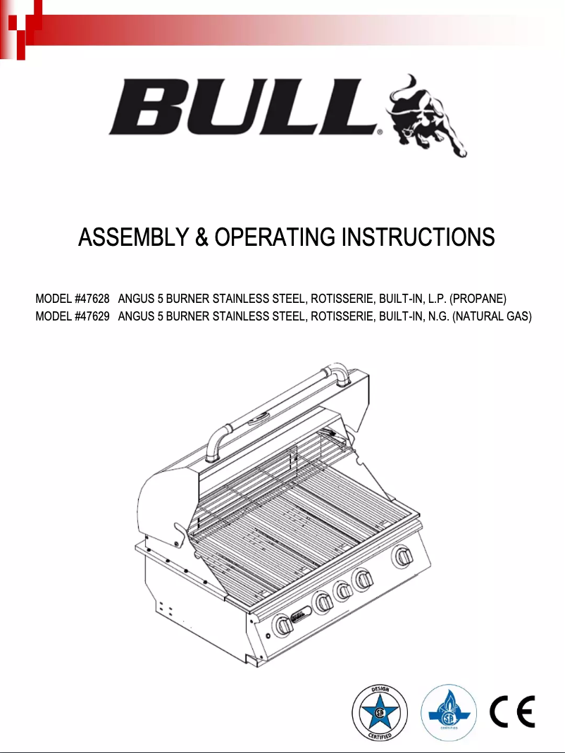 Page n°1 - Manuel utilisateur Bull Angus 44000