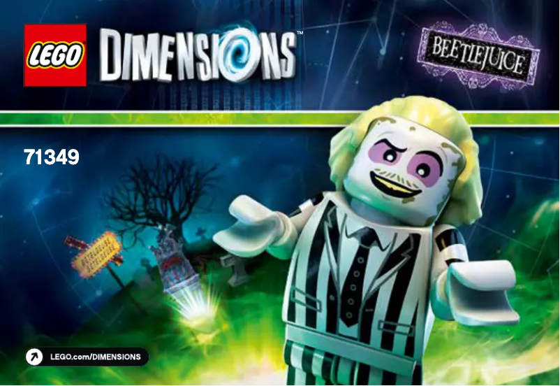 Page 1 de la notice Manuel utilisateur Lego Dimensions 71349