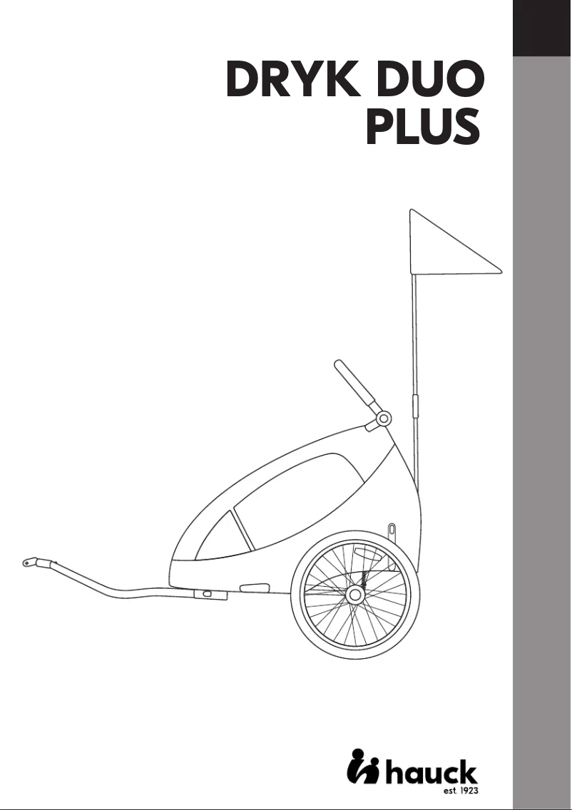 Página 1 del manual Manual de usuario Hauck Dryk Duo Plus