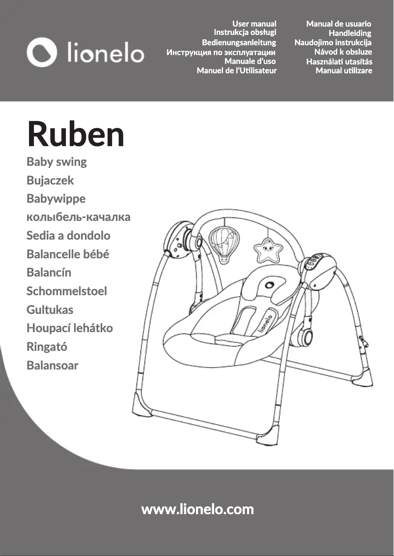 Image de la première page du manuel de l'appareil Ruben