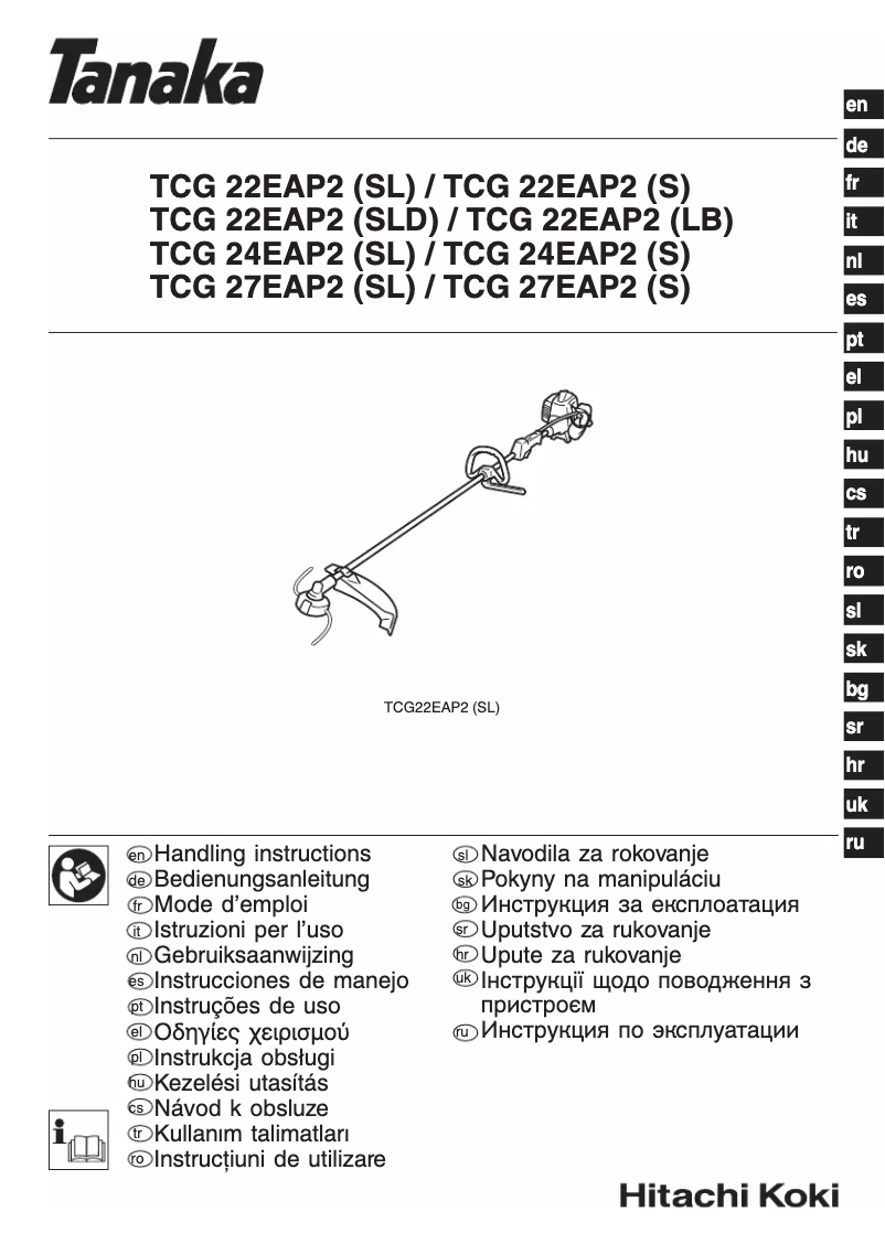Page n°1 - Manuel utilisateur Tanaka TCG 24EAP2(SL)