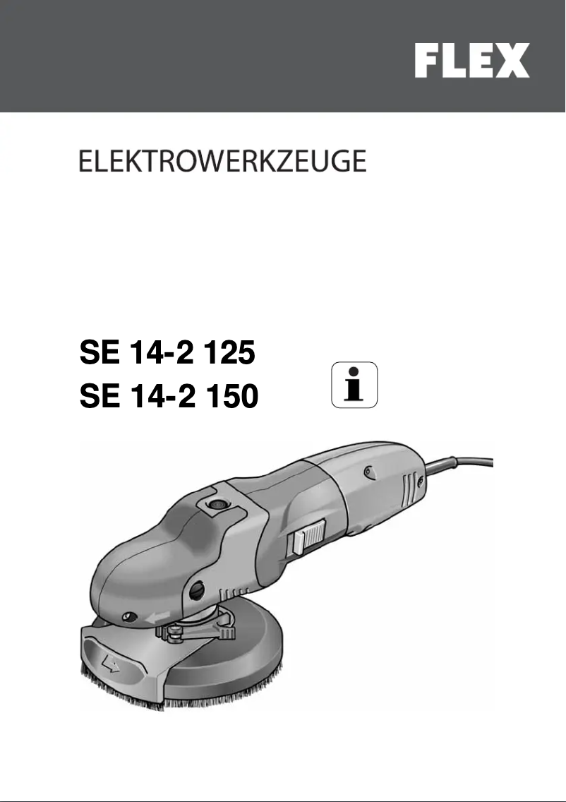 Page 1 de la notice Manuel utilisateur Flex SE 14-2 125