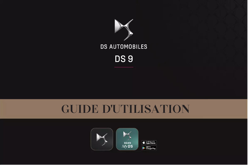 Page 1 de la notice Manuel utilisateur DS 9 (2024)