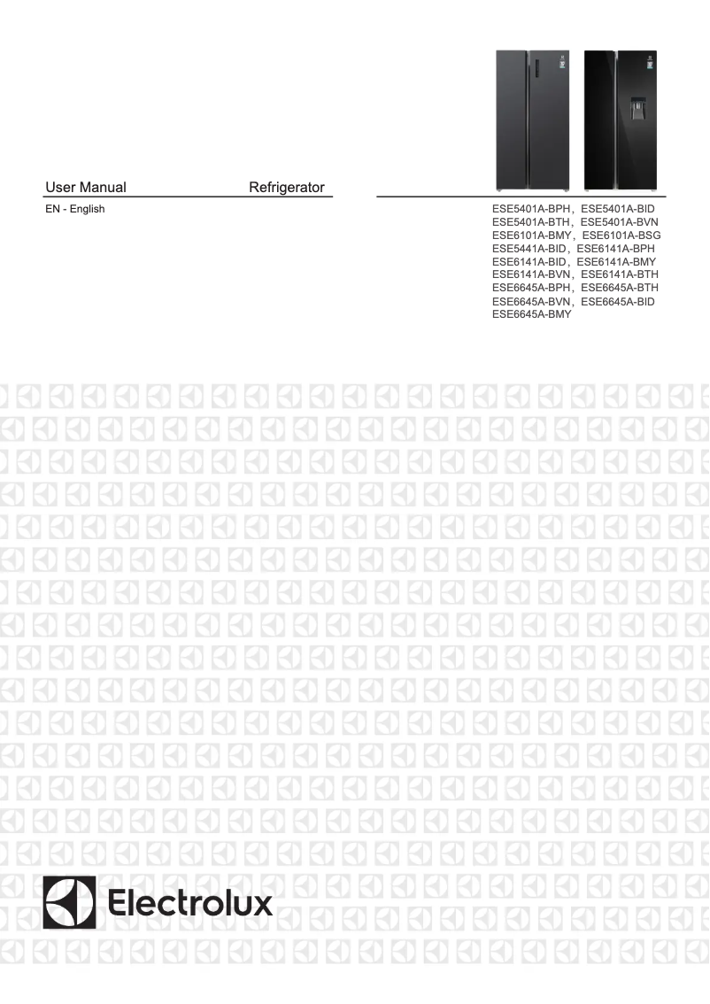 Page 1 de la notice Manuel utilisateur Electrolux ESE6101A-B