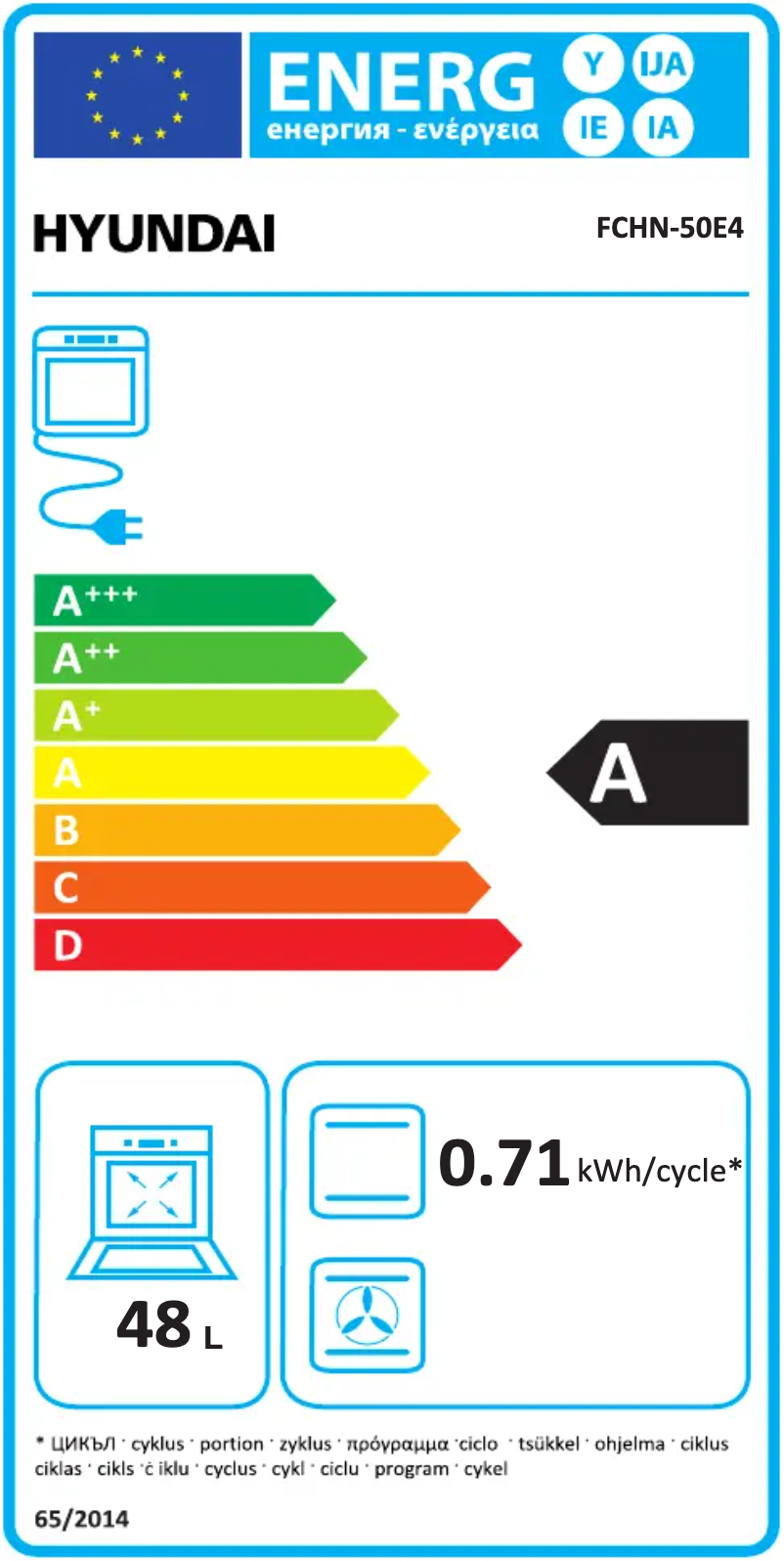 Image de la première page du manuel de l'appareil FCHN-50G4