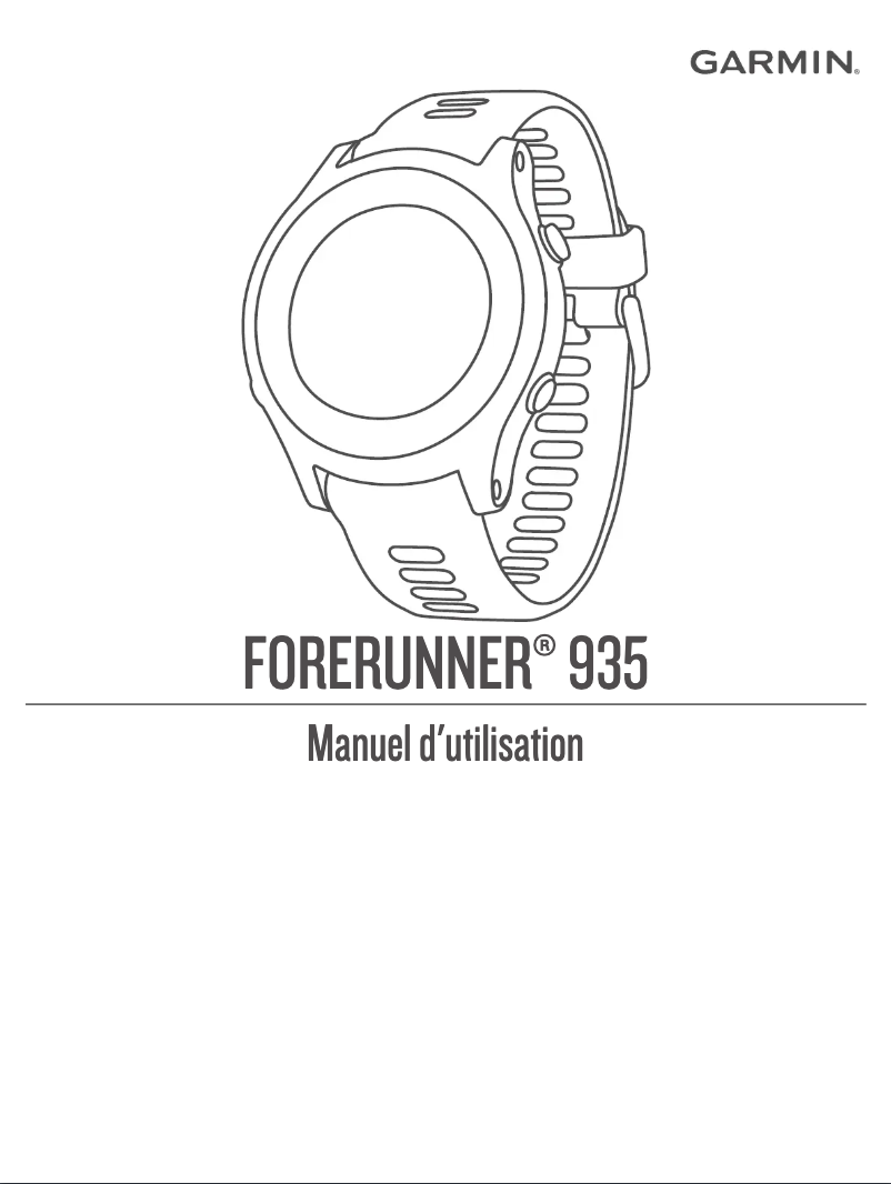 Page n°1 - Manuel utilisateur Garmin Forerunner 935