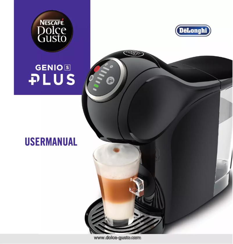 Image de la première page du manuel de l'appareil Dolce Gusto Genio