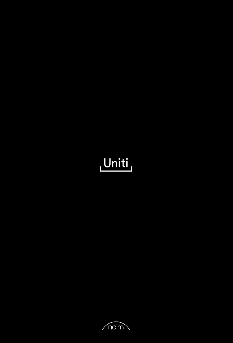 Page 1 de la notice Brochure Naim Uniti Atom