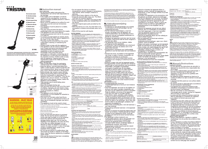 Image de la première page du manuel de l'appareil SZ-1982