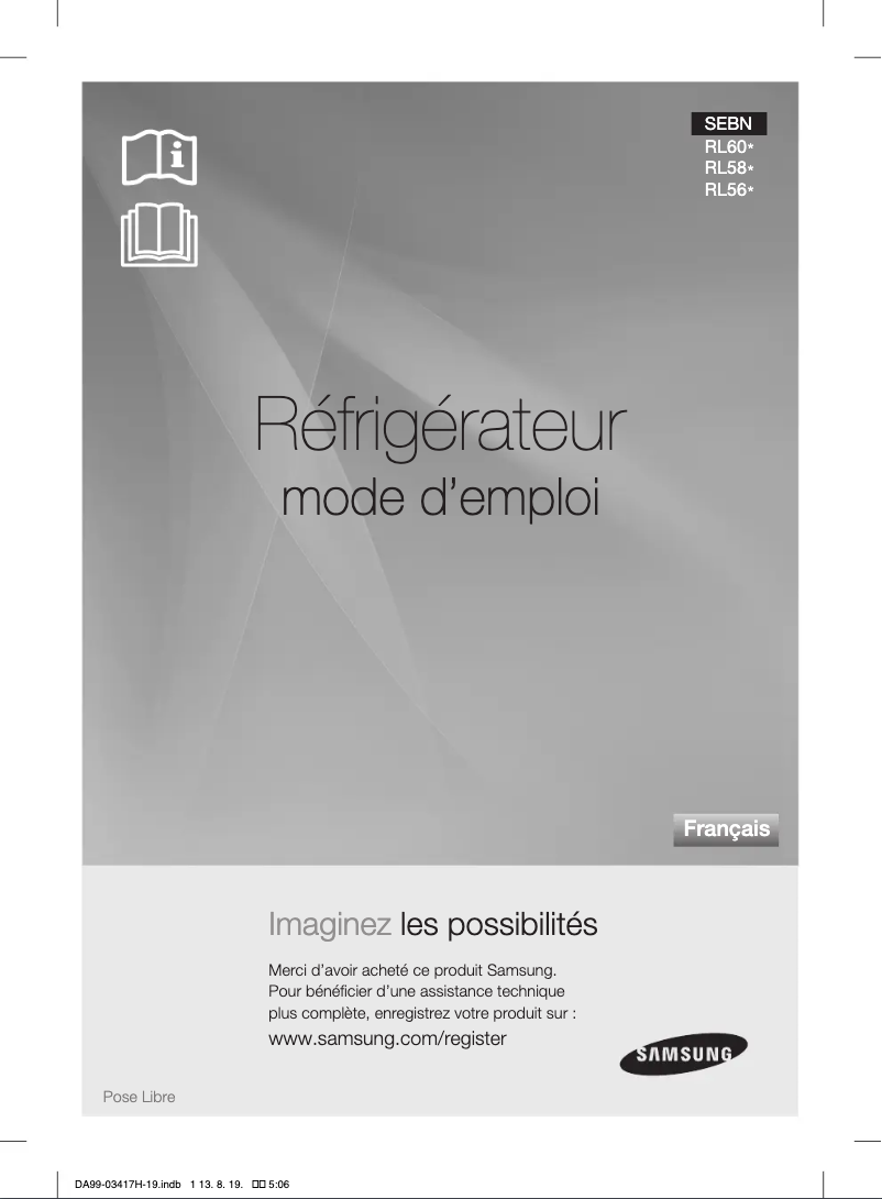 Page n°1 - Manuel utilisateur Samsung R-5000