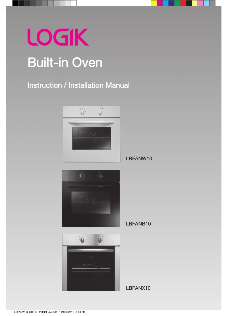 Page 1 de la notice Manuel utilisateur Logik LBFANW10