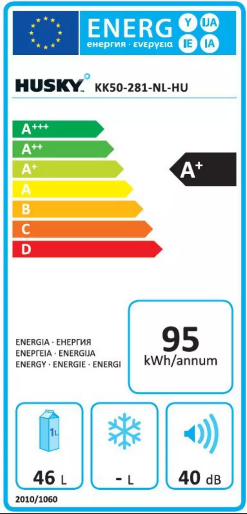 Page 1 de la notice Manuel utilisateur Husky KK50-281-NL-HU