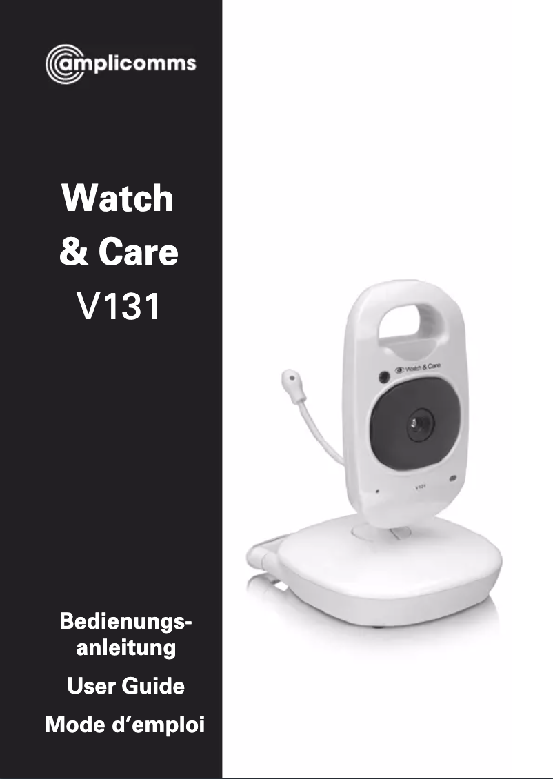Image de la première page du manuel de l'appareil Watch and Care V131