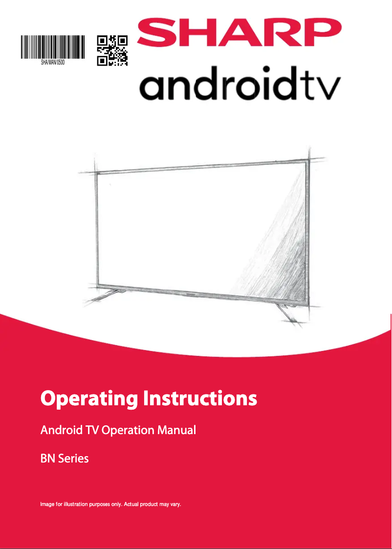 Page 1 de la notice Manuel utilisateur Sharp 42EL4KA
