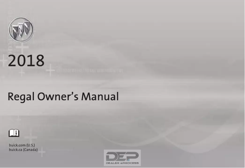 Page 1 de la notice Manuel utilisateur Buick Regal Sportback (2018)