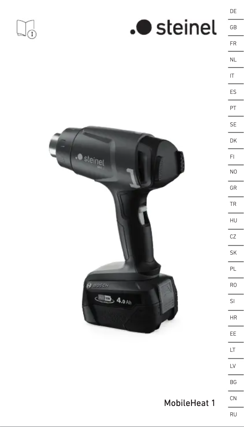 Página 1 del manual Manual de usuario Steinel MobileHeat 1