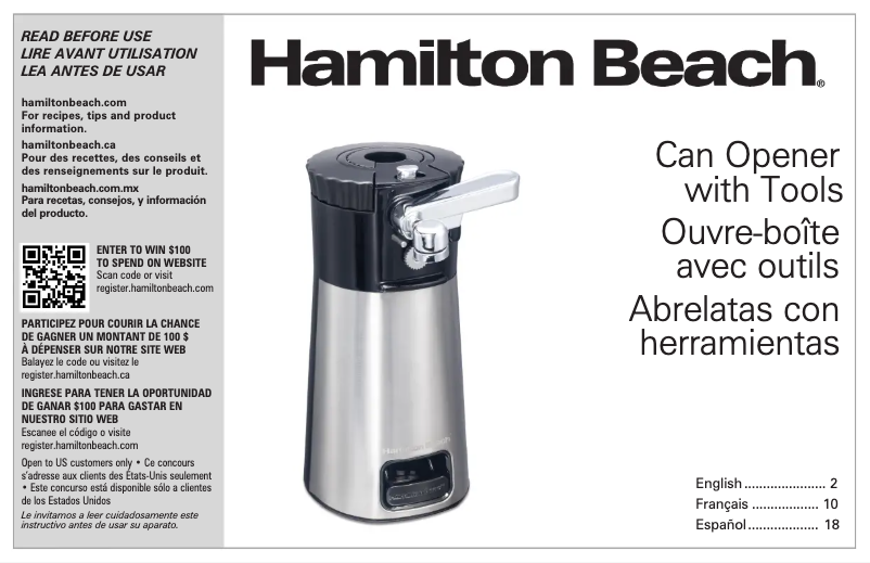 Image de la première page du manuel de l'appareil OpenStation 76382