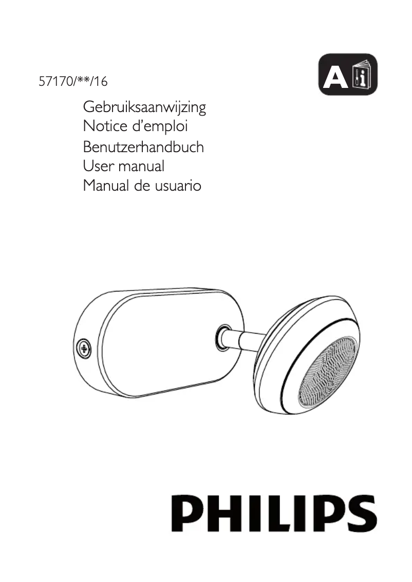 Página 1 del manual Manual de usuario Philips myLiving 57170/44/16