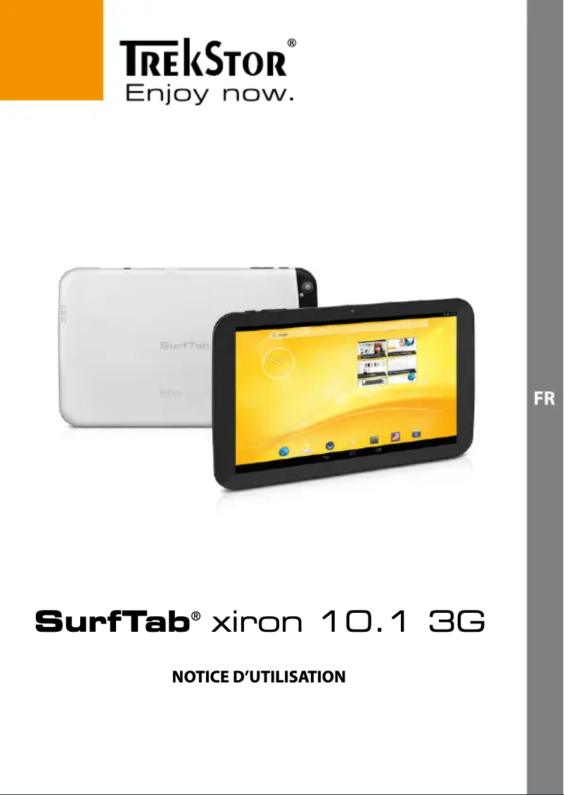 Page n°1 - Manuel utilisateur TrekStor SurfTab Xiron 10.1