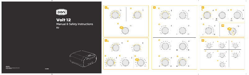 Page 1 de la notice Manuel utilisateur Ooni Volt 12