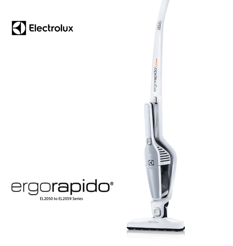 Image de la première page du manuel de l'appareil Ergorapido Lithium Ion Plus EL2055B