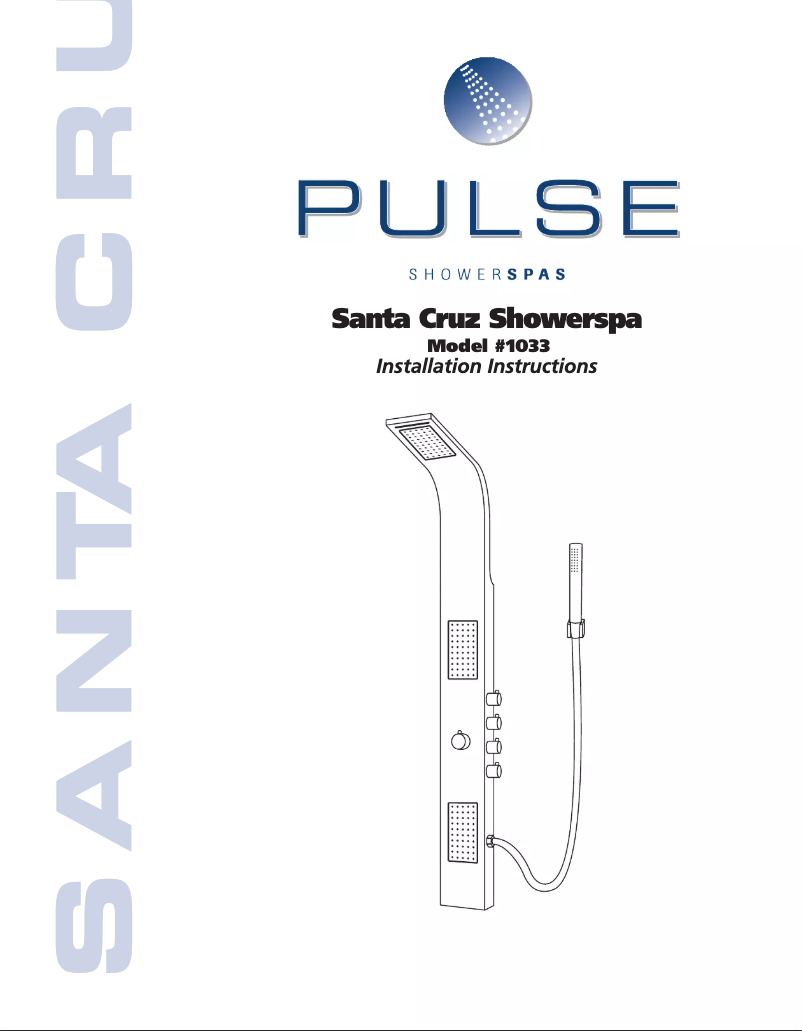 Página 1 del manual Manual de usuario Pulse ShowerSpas 1033