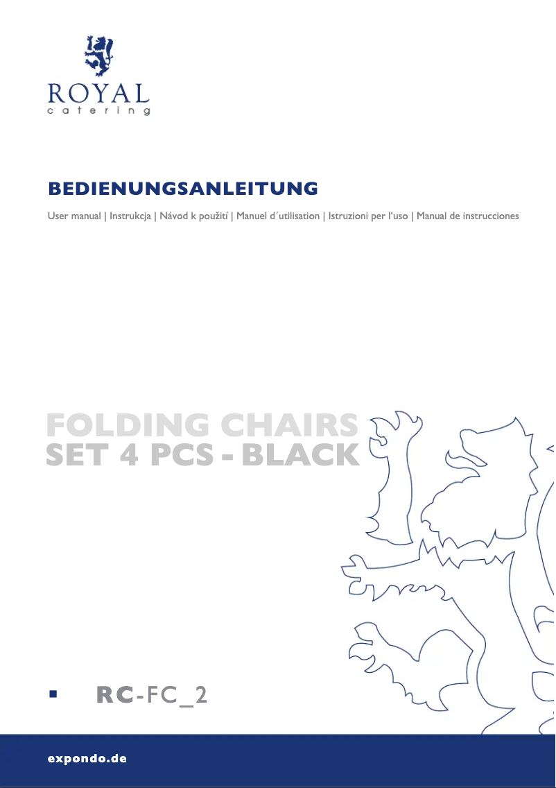 Image de la première page du manuel de l'appareil RC-FC_2