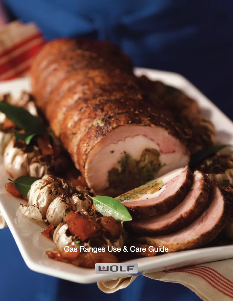 Page 1 de la notice Manuel d'utilisation et d'entretien Wolf GR364CLP