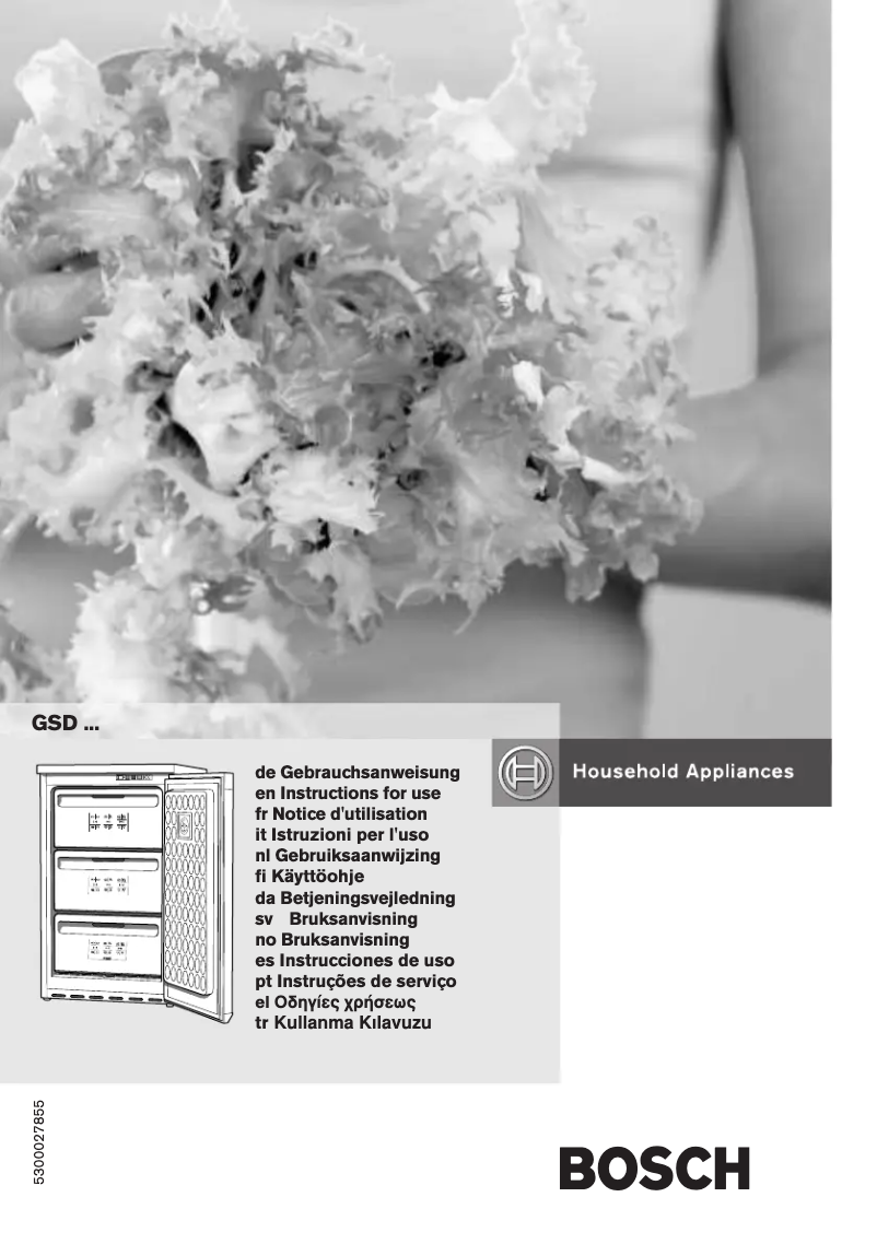 Page 1 de la notice Manuel utilisateur Bosch GSD1140NE