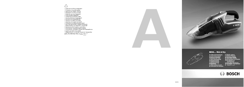 Página 1 del manual Manual de usuario Bosch BKS 4043 W D