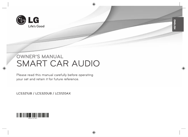 Page n°1 - Manuel utilisateur LG LCS120AX