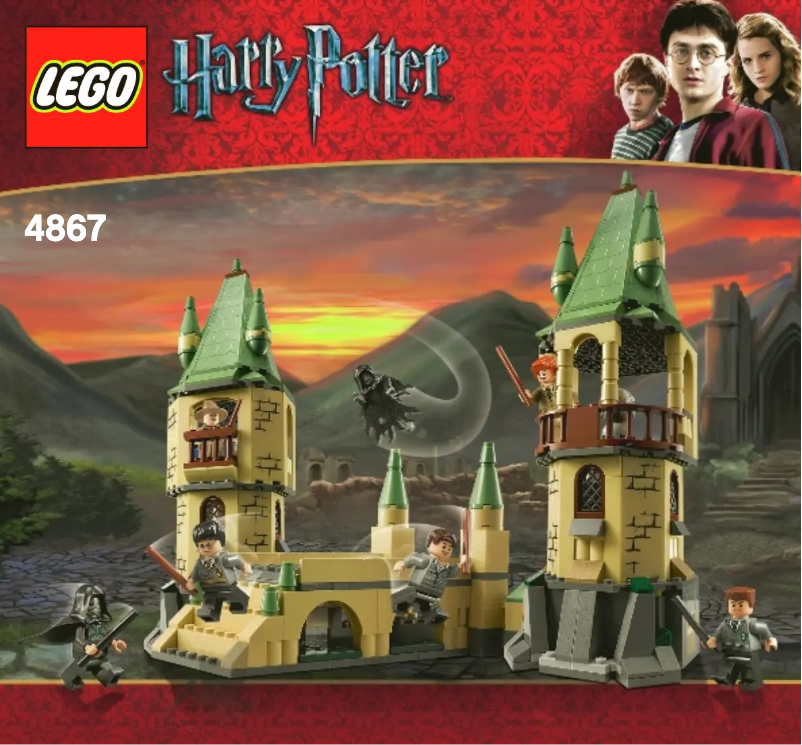 Page 1 de la notice Manuel utilisateur Lego Hogwarts (TM)