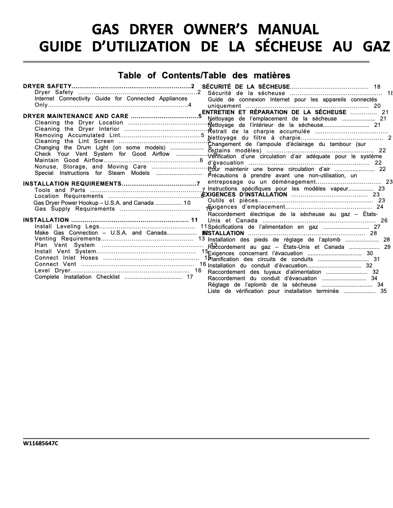 Página 1 del manual Manual de usuario Whirlpool WGD5720RW