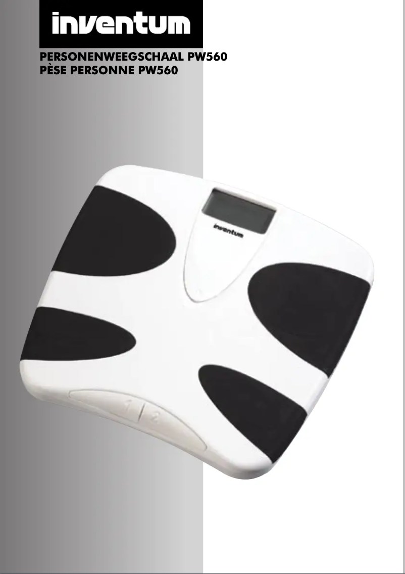 Image de la première page du manuel de l'appareil PW560