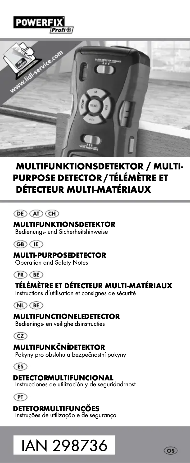 Image de la première page du manuel de l'appareil HG02404